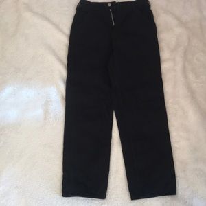 brandy melville black carpenter jeans
